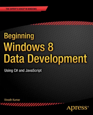 Immagine di copertina: Beginning Windows 8 Data Development 9781430249924