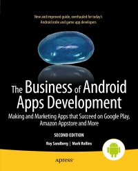 Omslagafbeelding: The Business of Android Apps Development 2nd edition 9781430250074