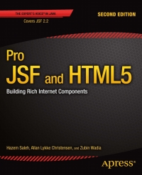 Titelbild: Pro JSF and HTML5 2nd edition 9781430250104