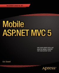 Imagen de portada: Mobile ASP.NET MVC 5 9781430250562