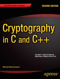 Cover image: Cryptography in C and C++ 2nd edition 9781430250982