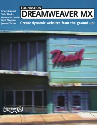 Cover image: Foundation Dreamweaver MX 9781590591970