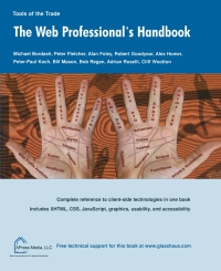 Imagen de portada: The Web Professional’s Handbook 9781590592007
