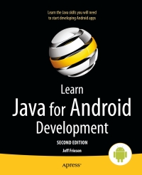 Cover image: Learn Java for Android Development 2nd edition 9781430257226