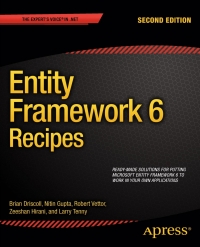 Cover image: Entity Framework 6 Recipes 2nd edition 9781430257882