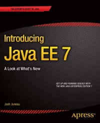 Cover image: Introducing Java EE 7 9781430258483