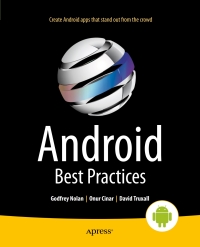 Imagen de portada: Android Best Practices 9781430258575