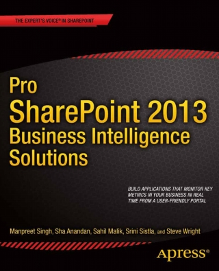 Cover image: Pro SharePoint 2013 Business Intelligence Solutions 9781430258933