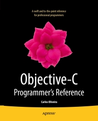 Cover image: Objective-C Programmer's Reference 9781430259053