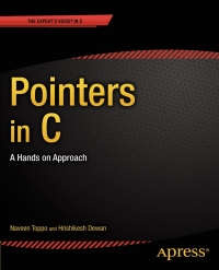 Cover image: Pointers in C 9781430259114