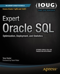 Titelbild: Expert Oracle SQL 9781430259770