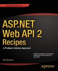 Imagen de portada: ASP.NET Web API 2 Recipes 9781430259800