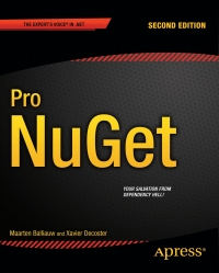 Imagen de portada: Pro NuGet 2nd edition 9781430260011