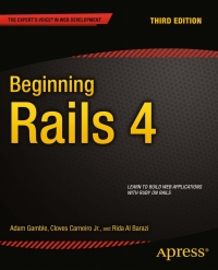 Imagen de portada: Beginning Rails 4 3rd edition 9781430260349