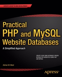 صورة الغلاف: Practical PHP and MySQL Website Databases 9781430260769