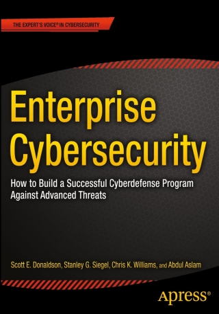 Immagine di copertina: Enterprise Cybersecurity 9781430260820