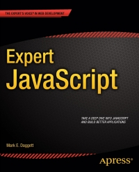 Cover image: Expert JavaScript 9781430260974