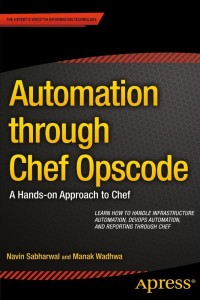 Imagen de portada: Automation through Chef Opscode 9781430262954