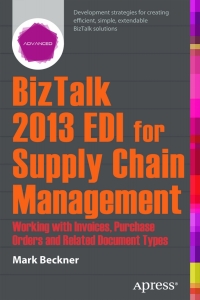 Titelbild: BizTalk 2013 EDI for Supply Chain Management 9781430263432