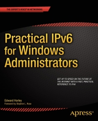 Imagen de portada: Practical IPv6 for Windows Administrators 9781430263708