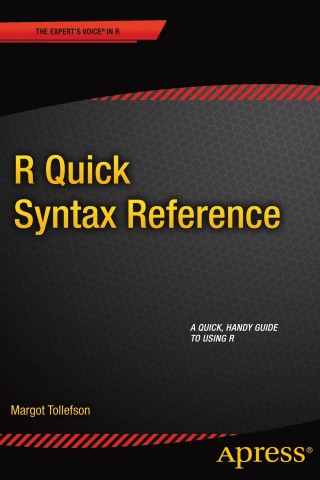 Immagine di copertina: R Quick Syntax Reference 9781430266402