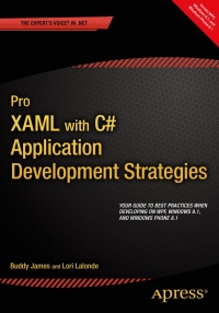 Cover image: Pro XAML with C# 9781430267768