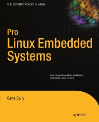 Cover image: Pro Linux  Embedded Systems 9781430272274