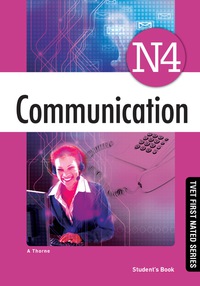 Cover image: Communication N4 SB-eBook 1st edition 9781430800019