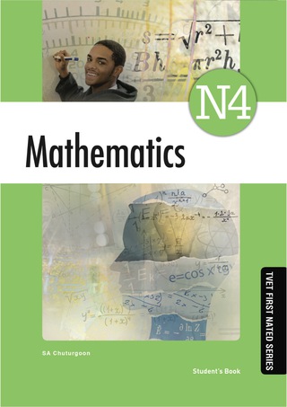Cover image: Mathematics N4 Student's Book 1st edition 9781430804550