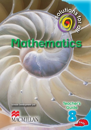 Cover image: Solutions for all Mathematics Grade 8 TG 1st edition 9781431014453