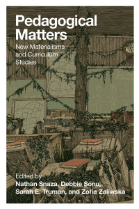 Imagen de portada: Pedagogical Matters 1st edition 9781433131325