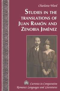 Cover image: Studies in the Translations of Juan Ramón and Zenobia Jiménez 1st edition 9781433134913