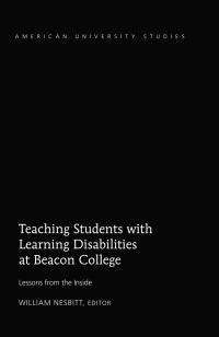 Titelbild: Teaching Students with Learning Disabilities at Beacon College 1st edition 9781433138027