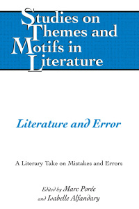 Cover image: Literature and Error 1st edition 9781433136993