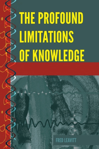 Cover image: The Profound Limitations of Knowledge 1st edition 9781433154539