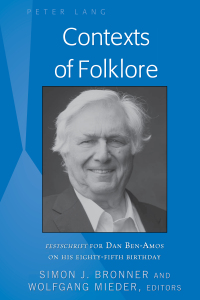 Cover image: Contexts of Folklore 1st edition 9781433156489