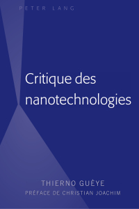 Cover image: Critique des nanotechnologies 1st edition 9781433152887