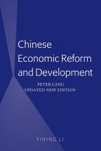 Titelbild: Chinese Economic Reform and Development 1st edition 9781433160561