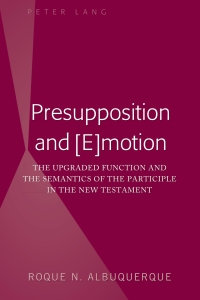 Titelbild: Presupposition and [E]motion 1st edition 9781433163944