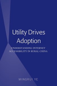 Imagen de portada: Utility Drives Adoption 1st edition 9781433137020