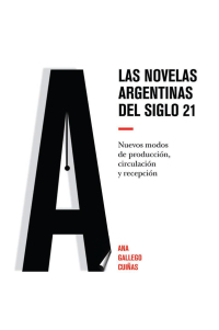 Imagen de portada: Las novelas argentinas del siglo 21 1st edition 9781433167379