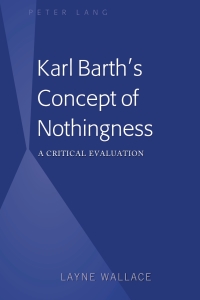 Immagine di copertina: Karl Barth’s Concept of Nothingness 1st edition 9781433170669