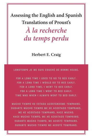 Cover image: Assessing the English and Spanish Translations of Proust’s <i>À la recherche du temps perdu" 1st edition 9781433179341