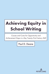 Omslagafbeelding: Achieving Equity in School Writing 1st edition 9781433193989