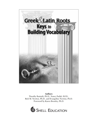 Cover image: Greek and Latin Roots 1st edition 9781425804725
