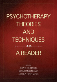 Cover image: Psychotherapy Theories and Techniques 9781433816192
