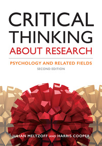 Cover image: Critical Thinking About Research 2nd edition 9781433827105