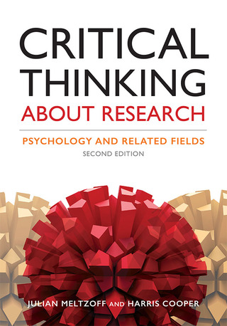 Cover image: Critical Thinking About Research 2nd edition 9781433827105