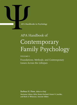 Cover image: APA Handbook of Contemporary Family Psychology, Volume 1 9781433829659