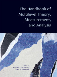 Imagen de portada: The Handbook of Multilevel Theory, Measurement, and Analysis 9781433830013